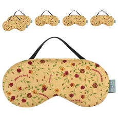 Green Life 草本眼部熱敷包 黃色小碎花, 1入, 6個