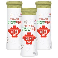 미원 대상 감칠맛, 72g, 3개