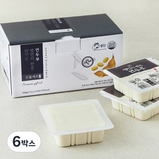 한둘 명인이 만든 연두부 6개입, 750g, 6박스