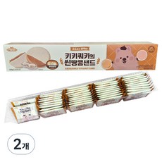 메타프레쉬 키키쿼카의 씬 땅콩샌드 50p, 2개, 400g