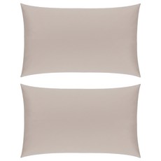 Hong Yew Bedding 鴻宇寢飾 高效防水保潔枕頭套 2件 台灣製 奶昔米 75 x 48cm