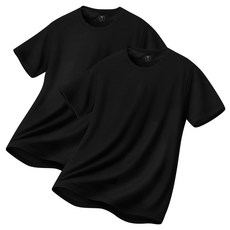 男款男士乾爽涼感短袖T恤 2件組