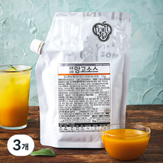 프룻스타 망고 소스, 1kg, 3개