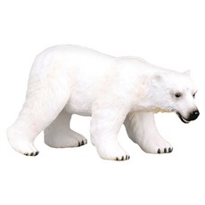COLLECTA 動物模型玩具 - 北極熊 PVC塑膠 (不含phthalate成份) 適合年齡3歲以上, 1個