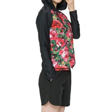 ILIKAI 女款玫瑰香連帽防磨衣 + 褲子套裝