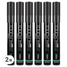 터치 오펙 불투명 과슈 마카 미디엄 JADE GREEN 6p, 2개, 1색
