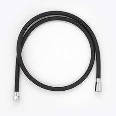 Dewbell 蓮蓬頭軟水管 1.5m 黑色, 1個