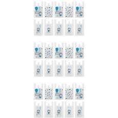 Skater D/M 塑膠袋, L, 10個, 3組