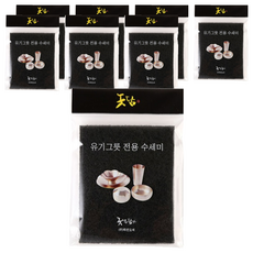 놋담 유기 전용 수세미, 1개입, 8개