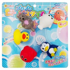 西松屋 Smart Angel 沐浴玩具 適合1.5歲以上幼兒, 1組, 水中朋友