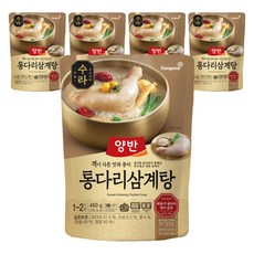 양반 수라 통다리 삼계탕, 460g, 5개