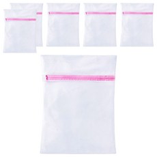 包邊加厚洗衣袋 隱藏拉鍊防刮傷洗衣機 租/適合所需的衣物面料, 細網, 6個