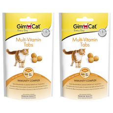 Gim Cat 俊寶俊喵 三合一維他命營養錠, 免疫力, 40g, 2包