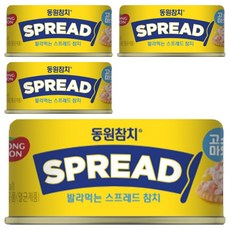 동원 고소마요 참치 스프레드, 100g, 4개