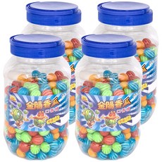 金陽 香瓜風味口香糖 240顆 懷舊零食 口感Q彈 香甜水果風味, 768g, 4罐