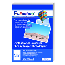 Fullcolors 全彩 相紙 230g, 5 x 7 吋, 100張