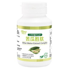 iSSana 愛善那 苦瓜胜肽純素膠囊 60顆 二代加量升級版, 36g, 1罐