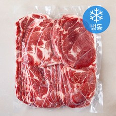 고급진 미국산 목전지 3mm 슬라이스 구이용 (냉동), 1개, 3kg