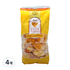 키즈웰 쉘 마들렌, 800g, 4개