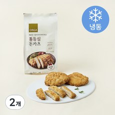 올가홀푸드 통등심 돈카츠 (냉동), 420g, 2개