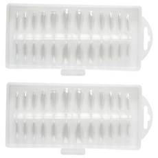 軟Q美甲片240款套組, 杏仁蛋形, 2套