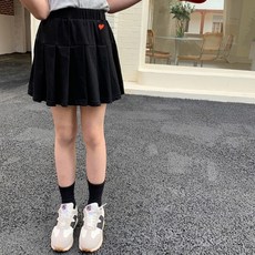 City Company 青少年A字百褶裙褲