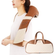 메디니스 씨아추 무선 목 어깨 안마기 + 전용백 세트 MVP-88, MVP-885, 브라운