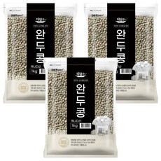 더담은 완두콩, 1kg, 3개