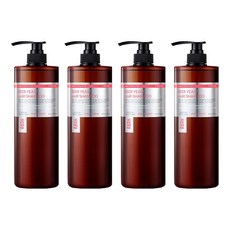 하라즈 맥주효모 샴푸 베이비파우더향, 1L, 4개