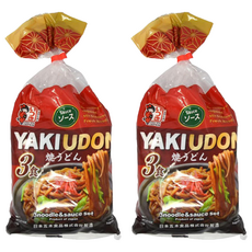 Itsuki 炒烏龍麵 3人份, 669g, 2個