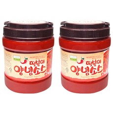 Chilkabnongsan 辣炒年糕調味醬, 2kg, 2個