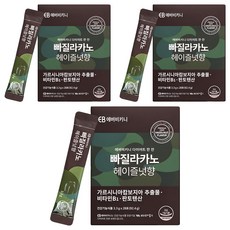 EVER BIKINI 藤黃果纖活咖啡粉 榛果口味, 92.4g, 3盒