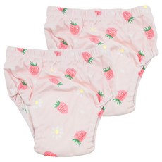 PUKU 藍色企鵝 Summer幼兒學習褲 100%棉, 草莓, 2件