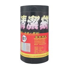 淳安 捲筒清潔袋 垃圾袋 超大2kg±5% 寬90x長110cm, 120L, 1捲
