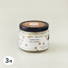 포비아워스 호두 스프레드, 3개, 100g
