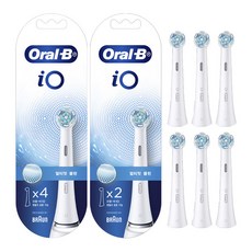 오랄비 정품 iO 전동칫솔 리필모, 얼티밋클린, 6개