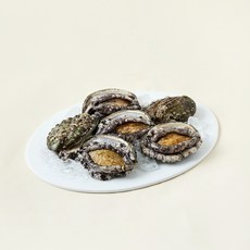 완도맘 산지직송 활전복 왕왕특대 6마리 1kg + 솔 랜덤발송 세트, 1세트