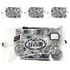 KAISER 甘百世 凱莎粒 巧克力糖, 香濃可口, 經典水滴狀, 70g, 4袋