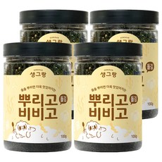 생그랑 뿌리고비비고 돌김 후리가케, 100g, 4개