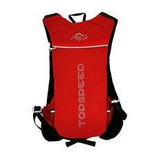 INOXTO Outdoor 5L 水袋包 彈力網布+滌綸 慢跑/健行/騎車適用, 紅色, 1個