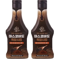 흑원당 흑당시럽, 500g, 2개