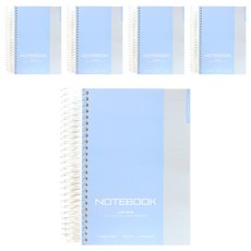 morning glory 13000 PP 單環筆記本 16開 左翻, 隨機, 5個