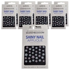 GLOSSYBLOSSOM Super Prime 美甲貼紙, 花, 9件