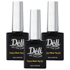 Deli Beauty 完美霧面封層凝膠, 單一顏色, 3個