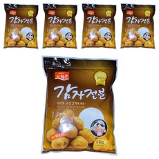 청은에프엔비 감자전분, 1kg, 5개