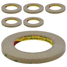 스카치 얇은 전사 양면테이프 9471 10mm x 50m, 반투명, 6개