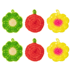 comet Kitchen 壓克力毛線菜瓜布, 3個, 2組