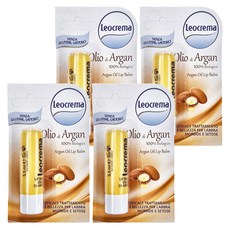 Leocrema 蕾歐瑪 摩洛哥堅果油潤唇膏 5.5ml 深層滋潤 保濕修護, 4支