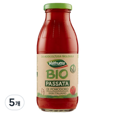 벨푸르타 유기농 토마토퓨레, 5개, 350g