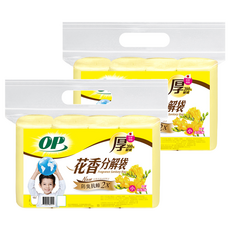 OP 花香分解袋 小 56 x 43cm 英國梨小蒼蘭 60張, 15L, 2包